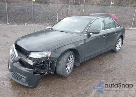 2012 Audi A4 2.0T Premium from USA, damaged, VIN WAUBFAFL2CN010242